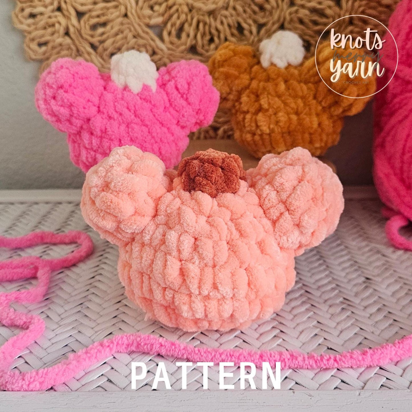 Car Accessory Crochet Pattern, No Sew, Magical Ornament, Hanging Car charm, PDF Download, KnotsMerryYarn