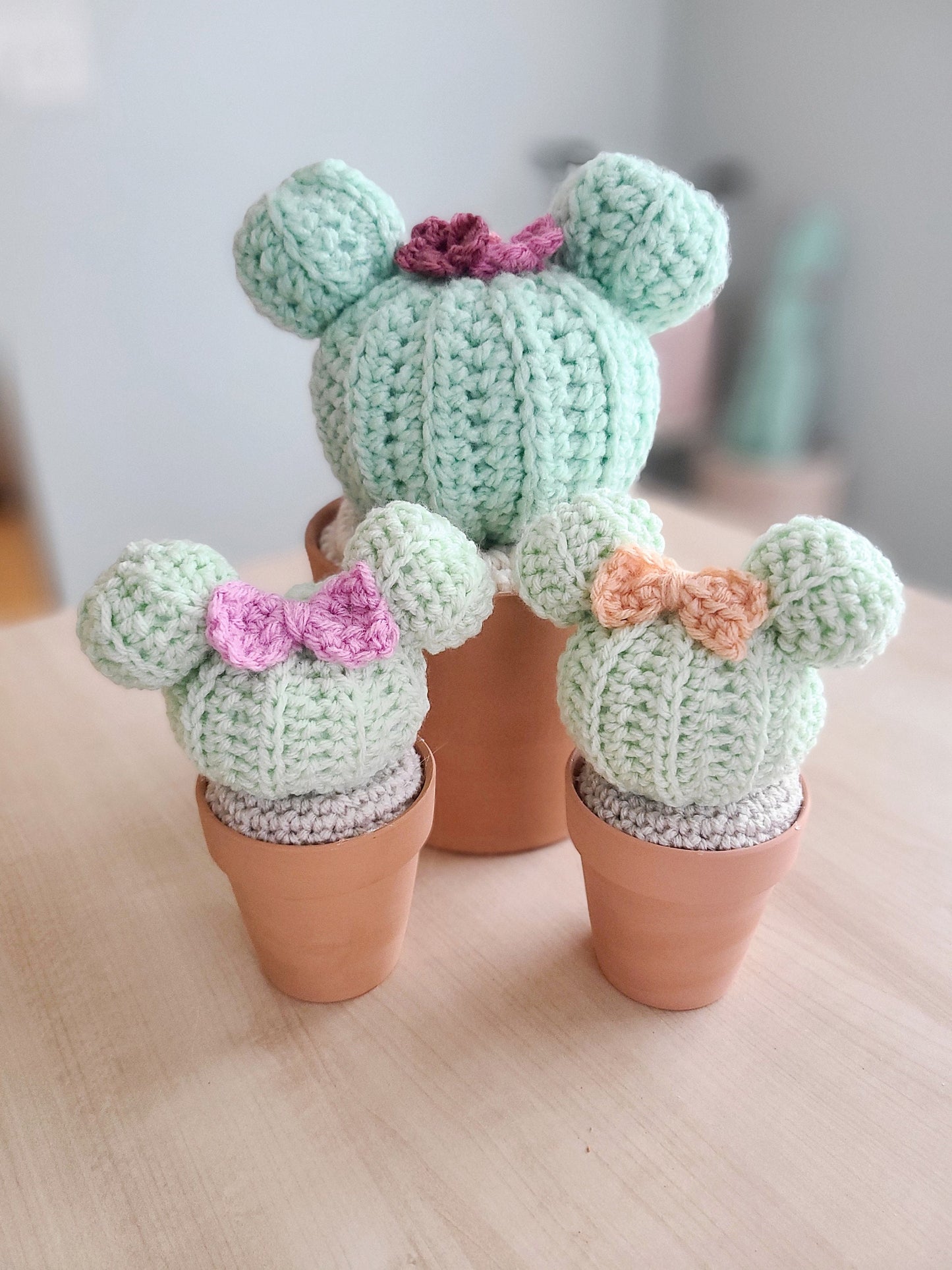 Cactus Crochet pattern, Large Magical Cactus, PDF Download, KnotsMerryYarn