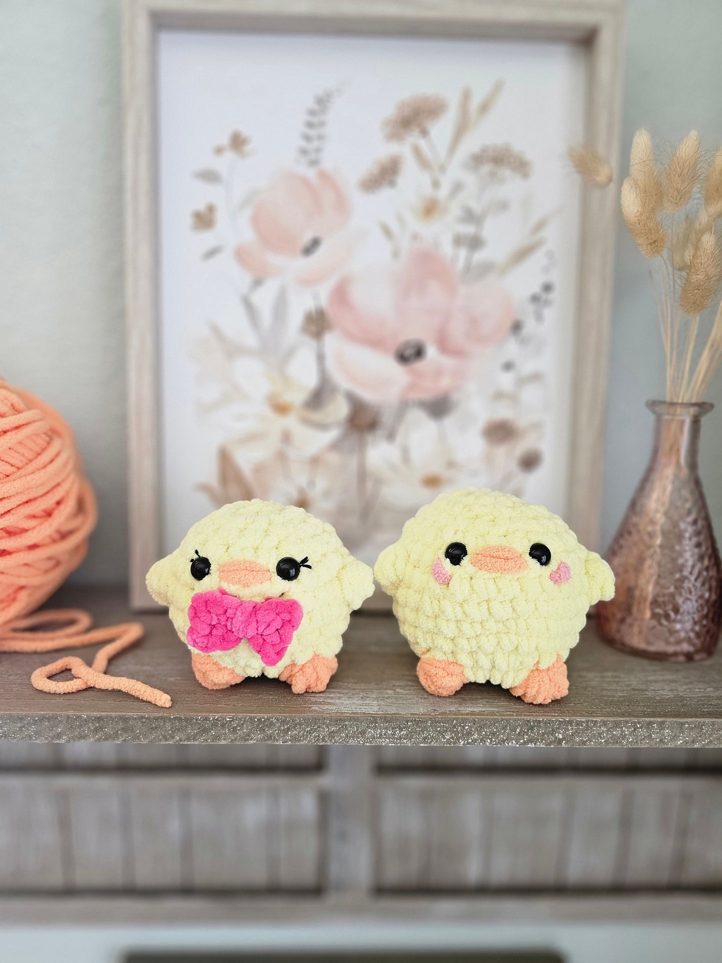 Chicken Crochet Pattern PDF, No Sew Amigurumi Chick, Easy Beginner Plush, Easter Crochet Gift Idea