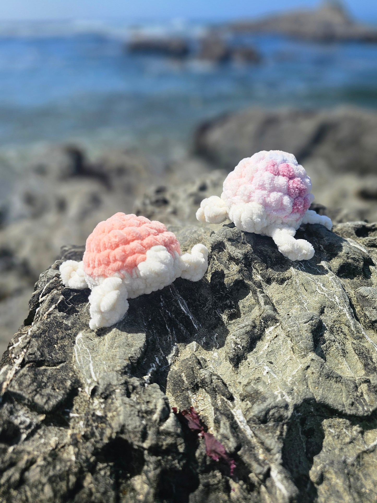 Baby Turtle Crochet Pattern, No Sew, Amigurumi, Sea Turtle, PDF Download, KnotsMerryYarn