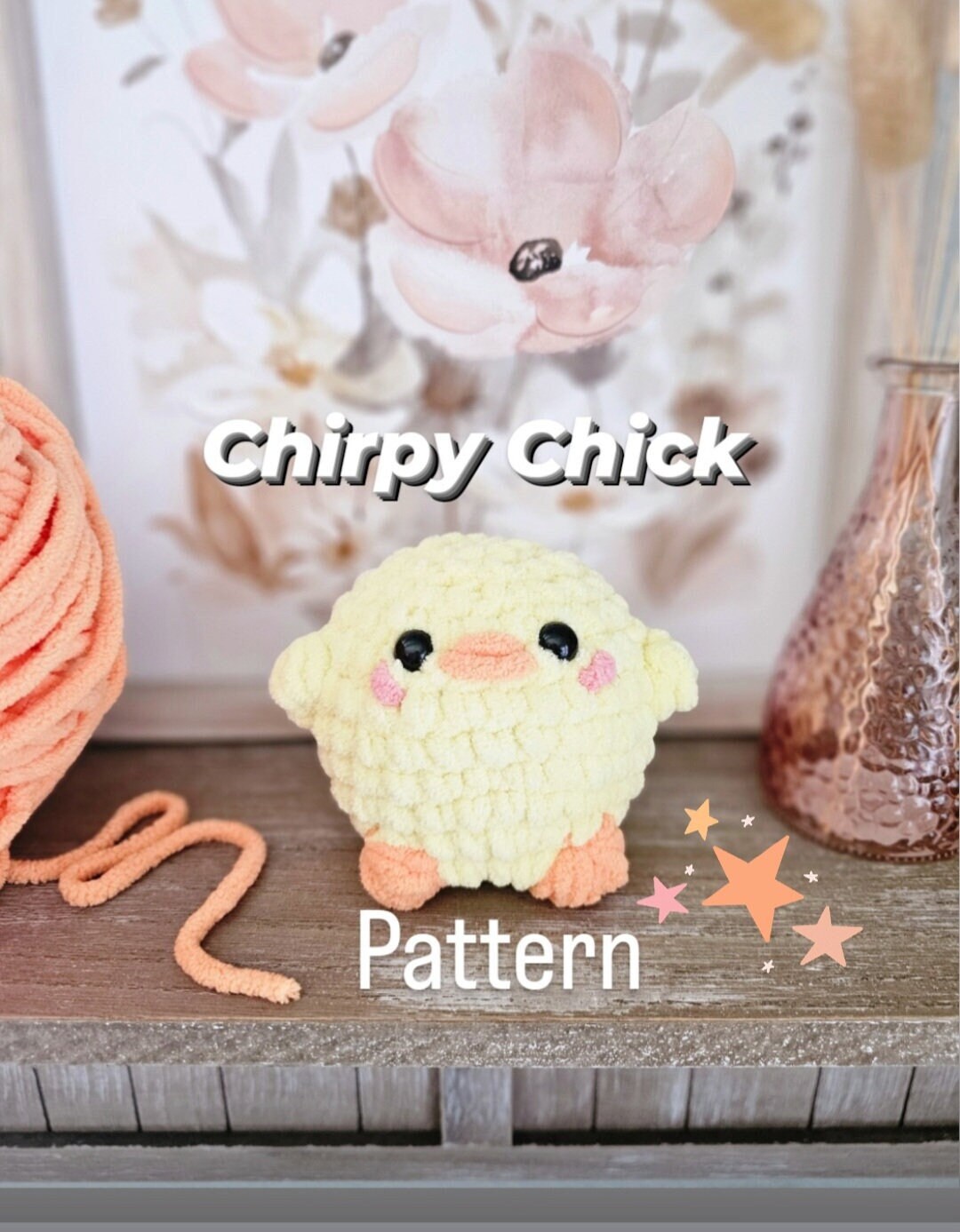 Chicken | CROCHET PATTERN | No Sew | Instant Download PDF | Chirpy Chick