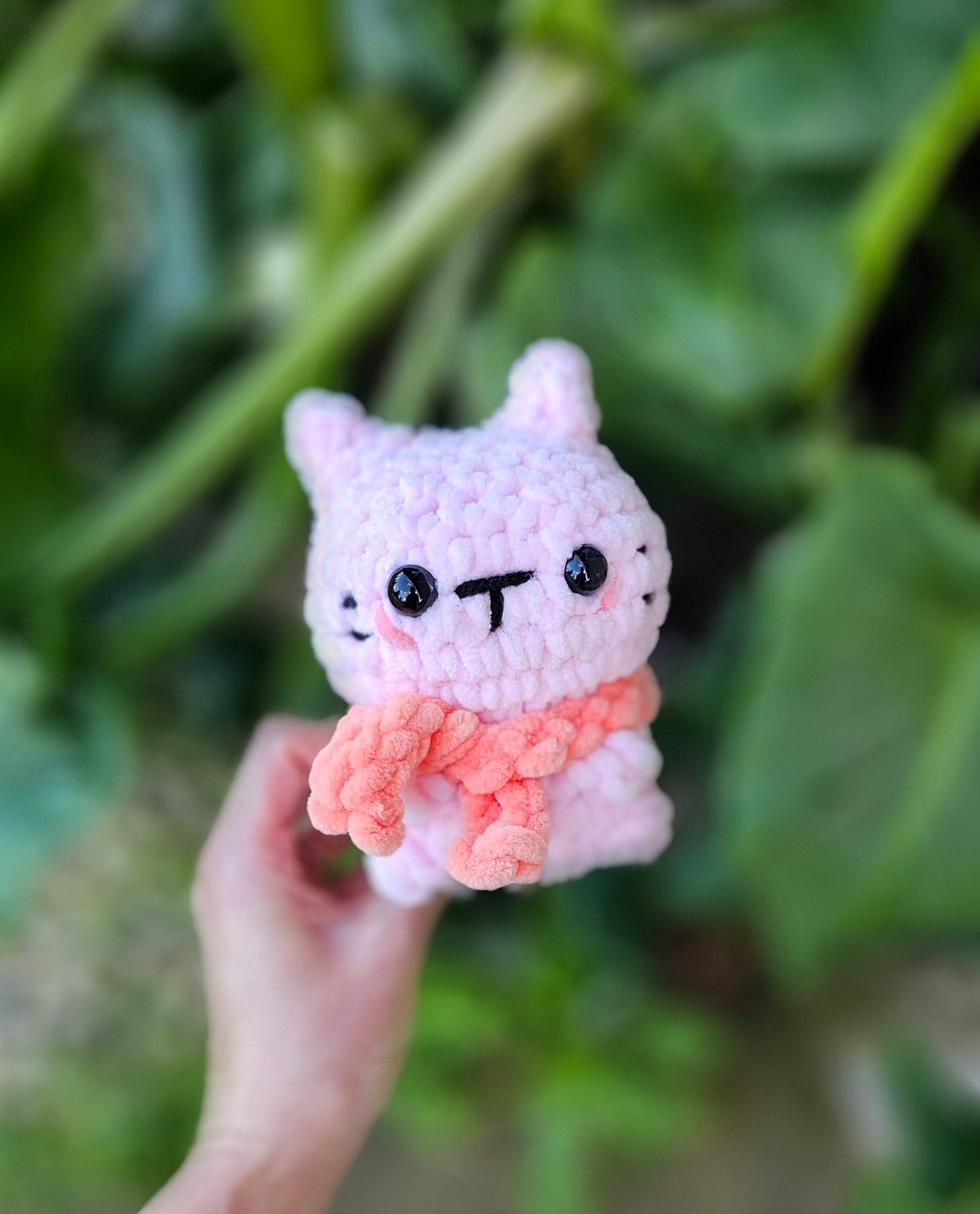 Cat Crochet Pattern, No Sew, Kitty Cat, Amigurumi, PDF Download, KnotsMerryYarn