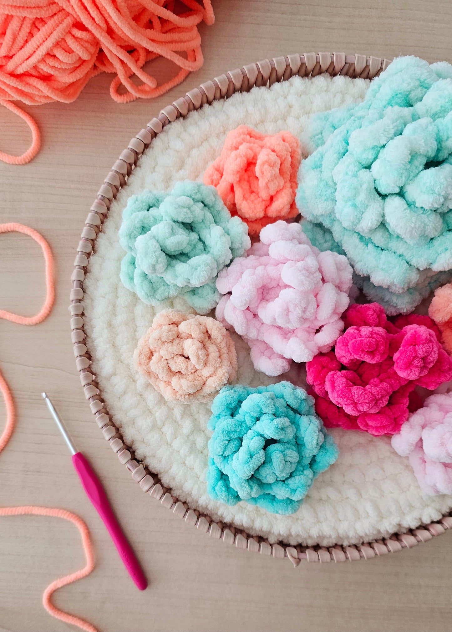 Crochet Succulent Pattern, Low Sew, Amigurumi, Cactus, PDF Download, KnotsMerryYarn