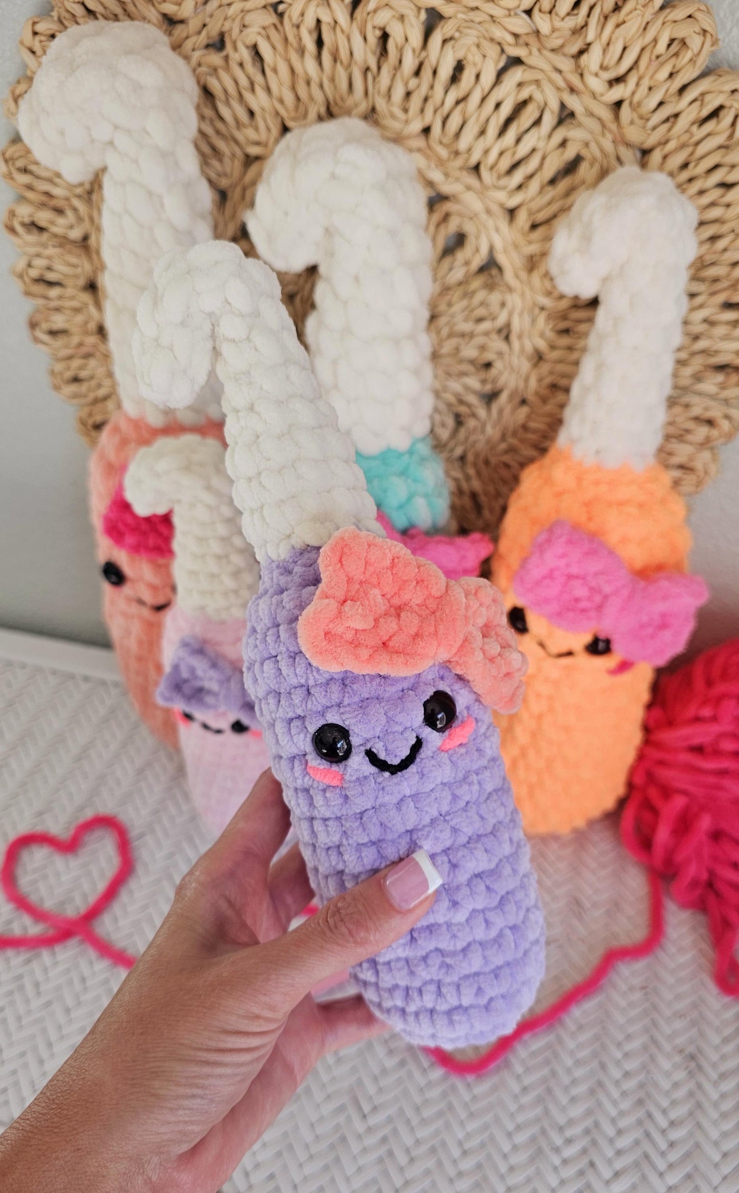 Crochet Hook Amigurumi Pattern PDF, No Sew Crochet Hook Plush, Beginner Friendly Amigurumi, Gift for Crocheter, Fun Crochet Pattern