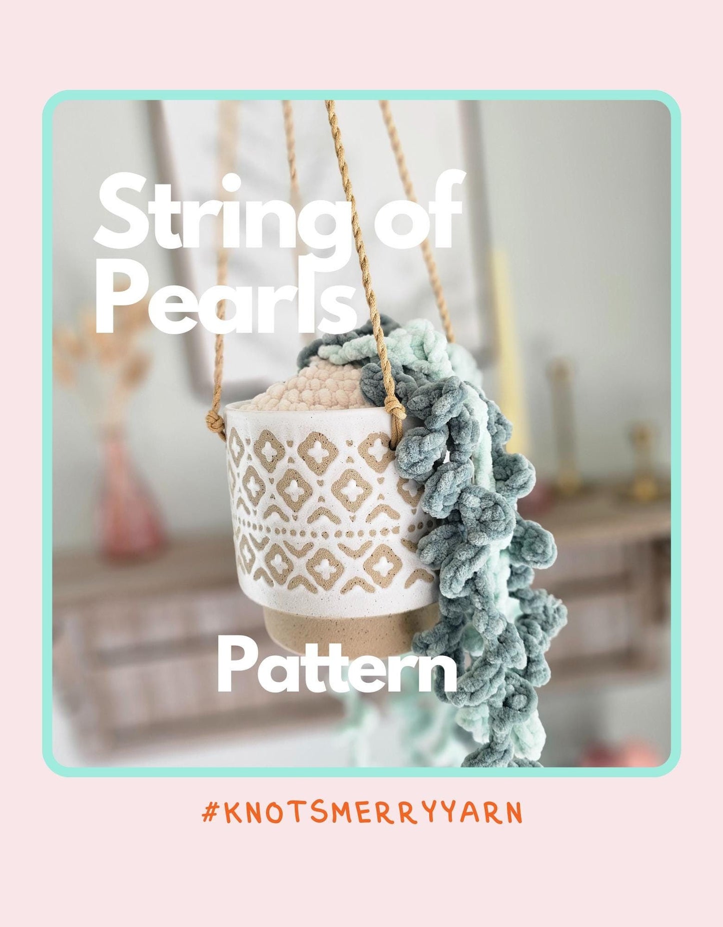 Cactus | CROCHET PATTERN | Instant Download PDF | String of Pearls