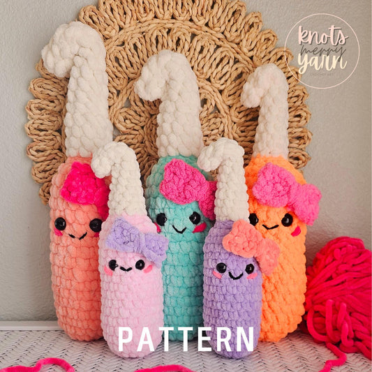 Crochet Hook | CROCHET PATTERN | Instant Download PDF | No Sew | Amigurumi | Hooked