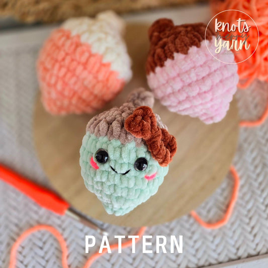 Acorn | CROCHET PATTERN | No Sew | Instant Download PDF