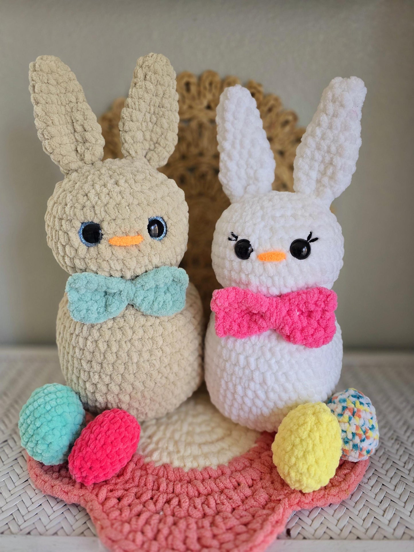 Bunny | CROCHET PATTERN | Instant Download PDF | Low Sew | Amigurumi | Big Bunny