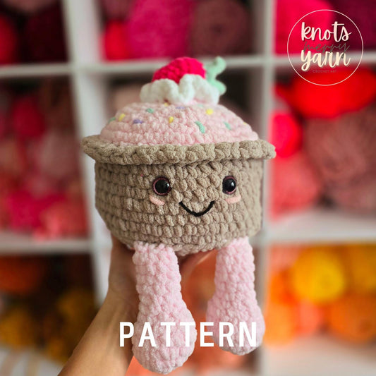 Cupcake | CROCHET PATTERN | Instant Download PDF | Straw Berry Lane