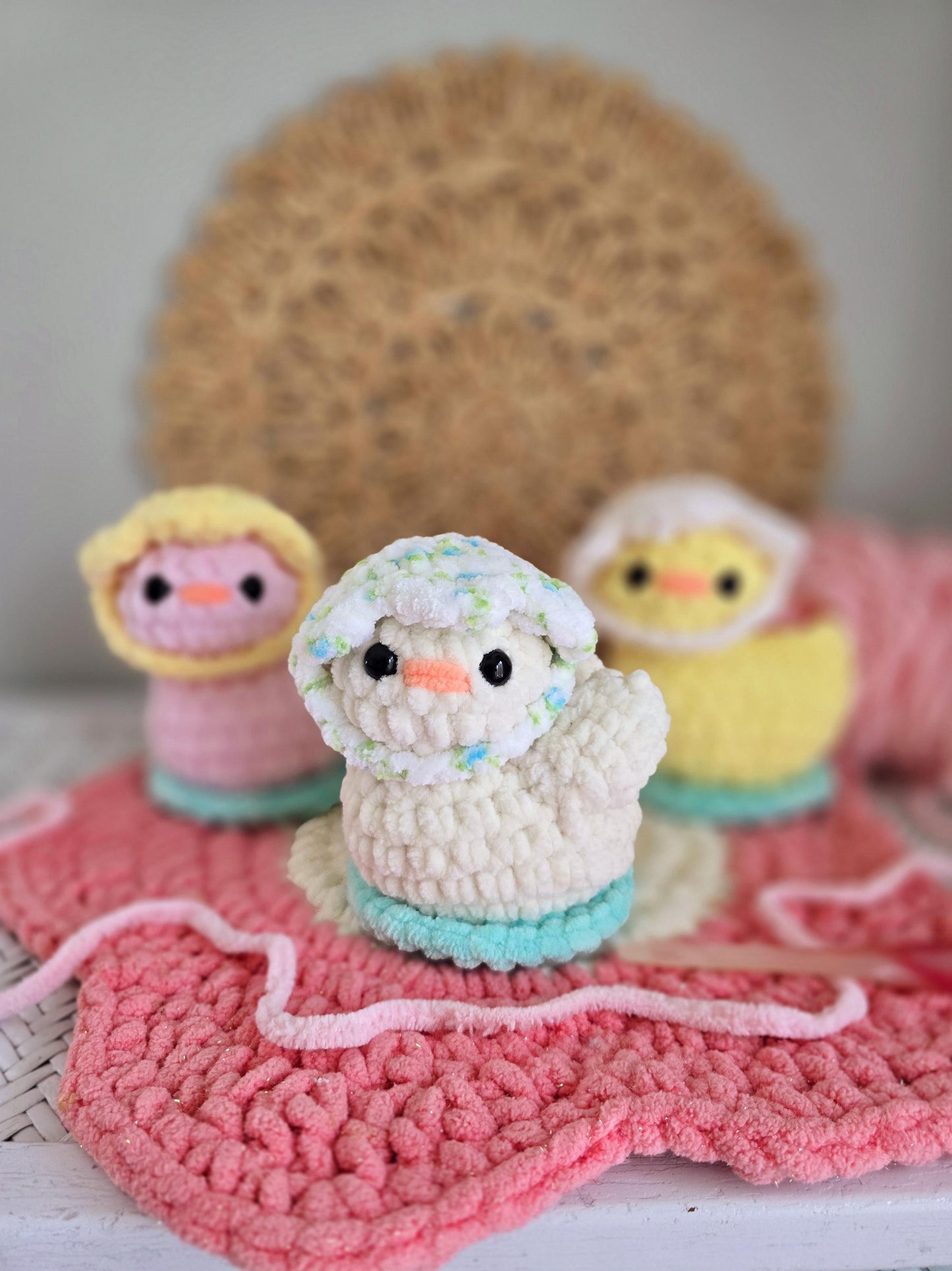 Duck and Swan | CROCHET PATTERN | No Sew | Low Sew | Instant Download PDF | Amigurumi | Baby Geese | Easter Décor