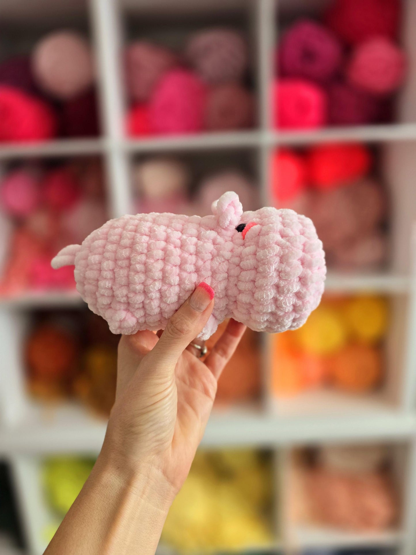 Hippo | CROCHET PATTERN | No Sew | Instant Download PDF | Henreitta Hippo