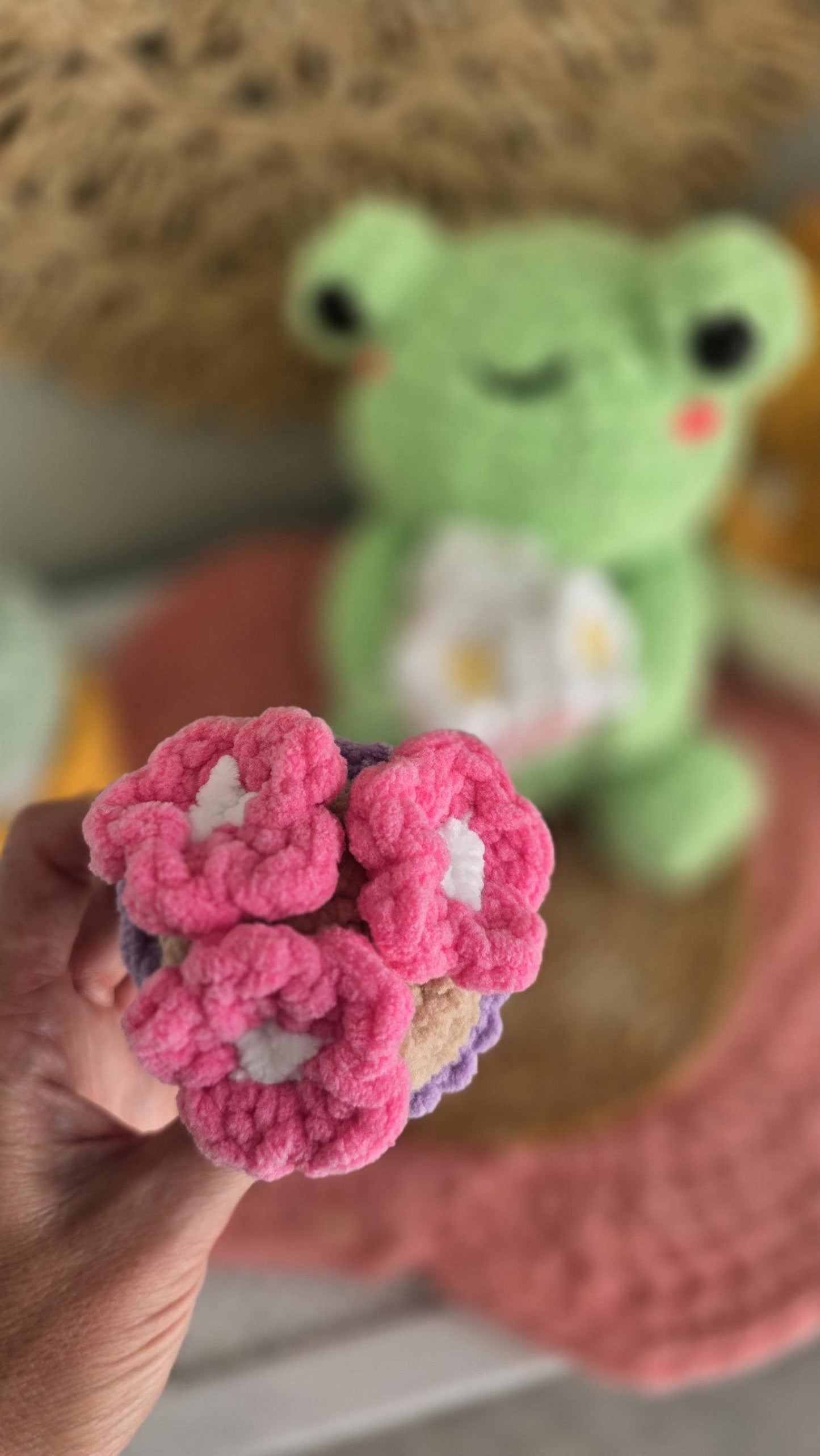 Ghost, Christmas Tree, Ice Cream Cone, and Flower Bouquet Crochet Patterns, Market Makes, No Sew, PDF, Instant download, The 4 Seasons Pack