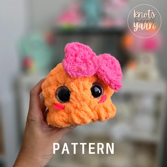 Octopus Crochet Pattern, Low Sew, Amigurumi, PDF Download, KnotsMerryYarn