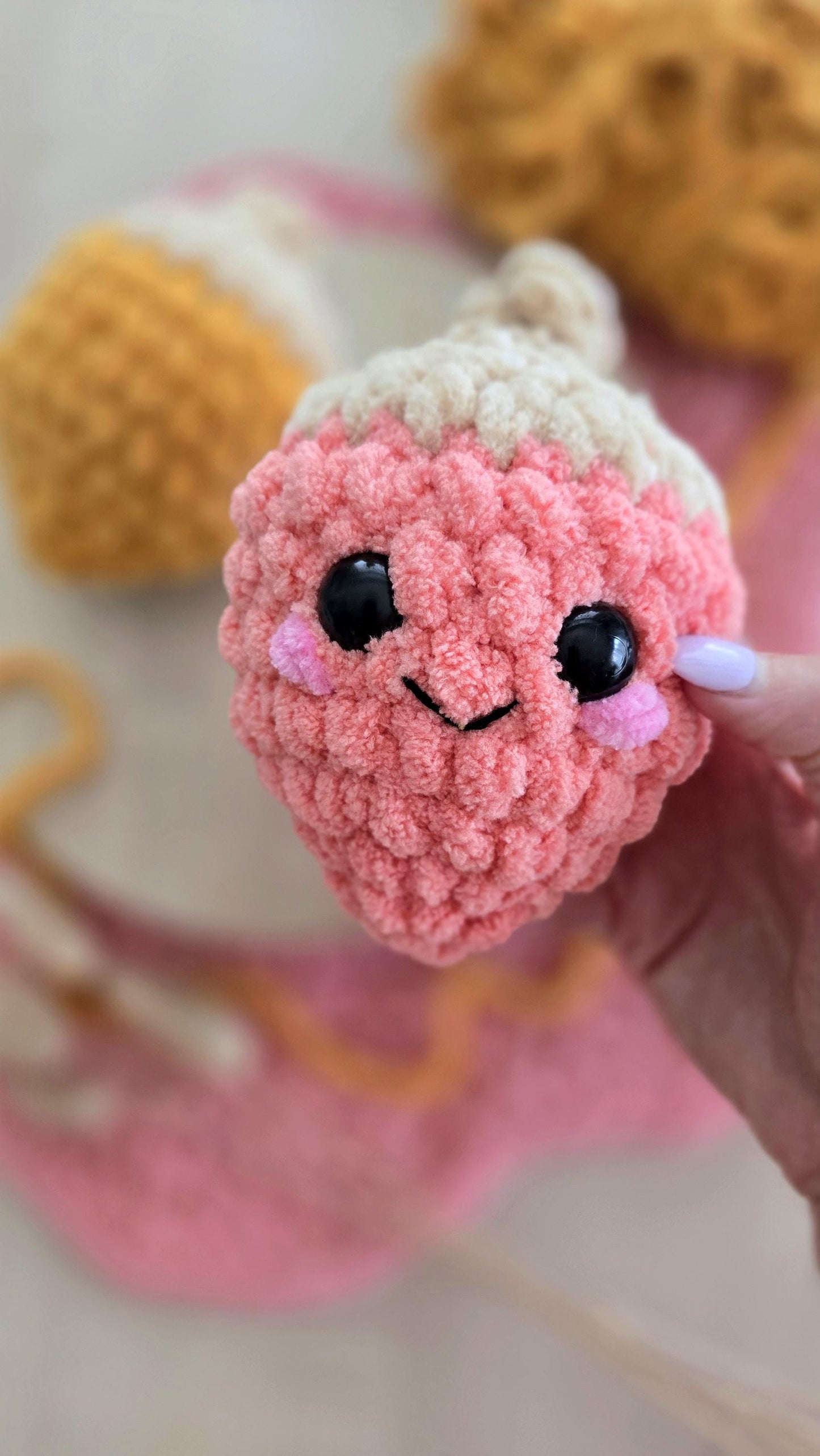 Acorn Crochet Pattern, No Sew, Fall Decor, Amigurumi, PDF Download, KnotsMerryYarn