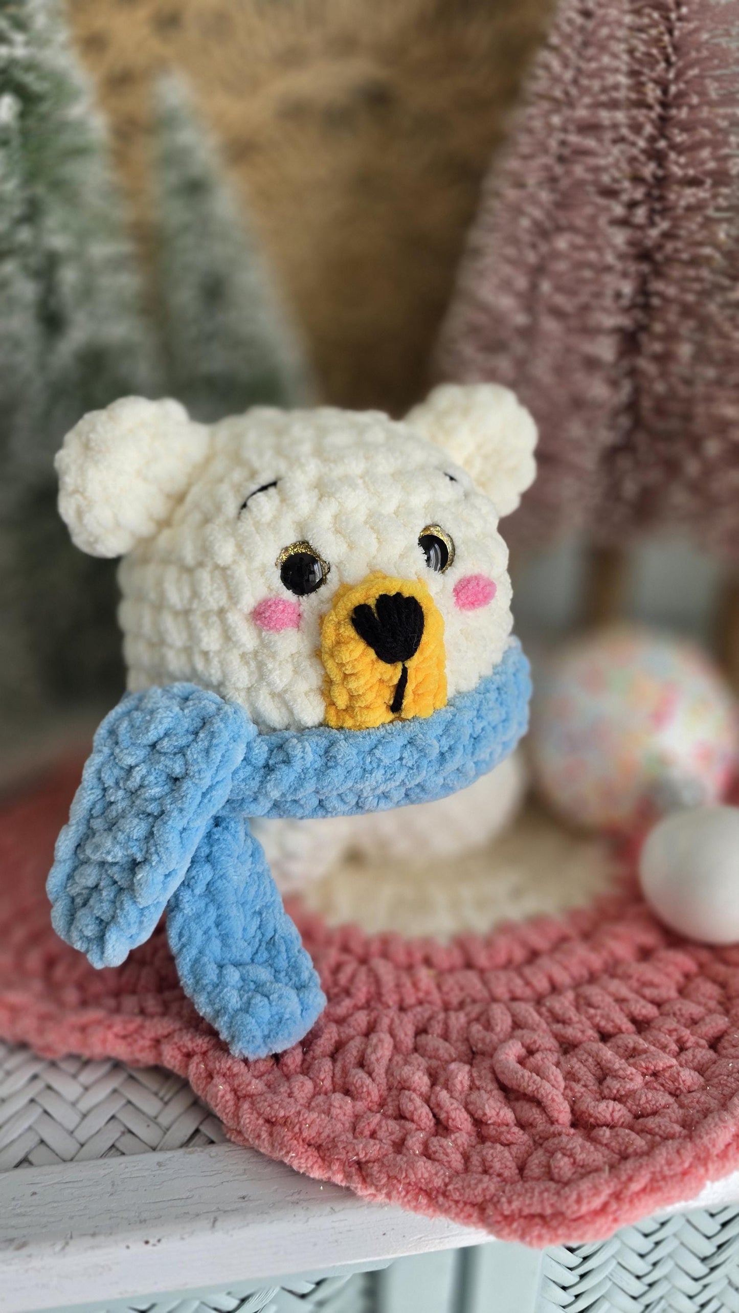Bear Crochet Pattern, Amigurumi, Forest Animal, Little Bear, PDF Download, KnotsMerryYarn