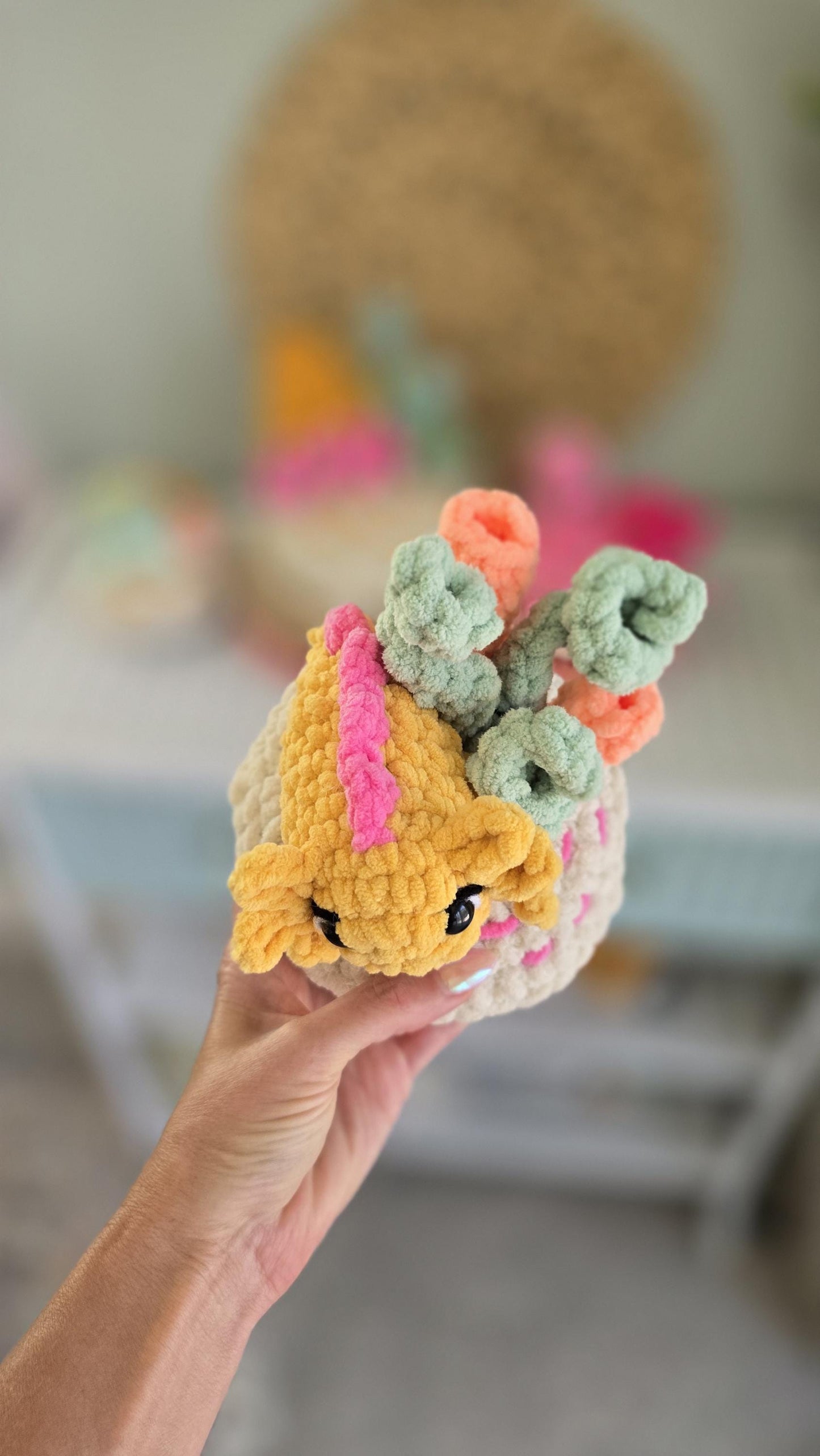Low-Sew Freshwater Crochet Pattern: Axolotl & Hermit Crab Amigurumi, Cozy Creek Collection